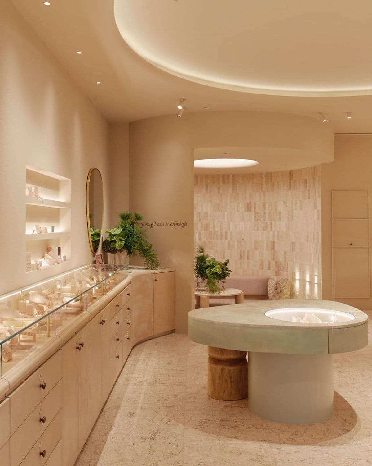 Image of a By Charlotte boutique/emporium space, from the homepage 'Our Boutiques' section